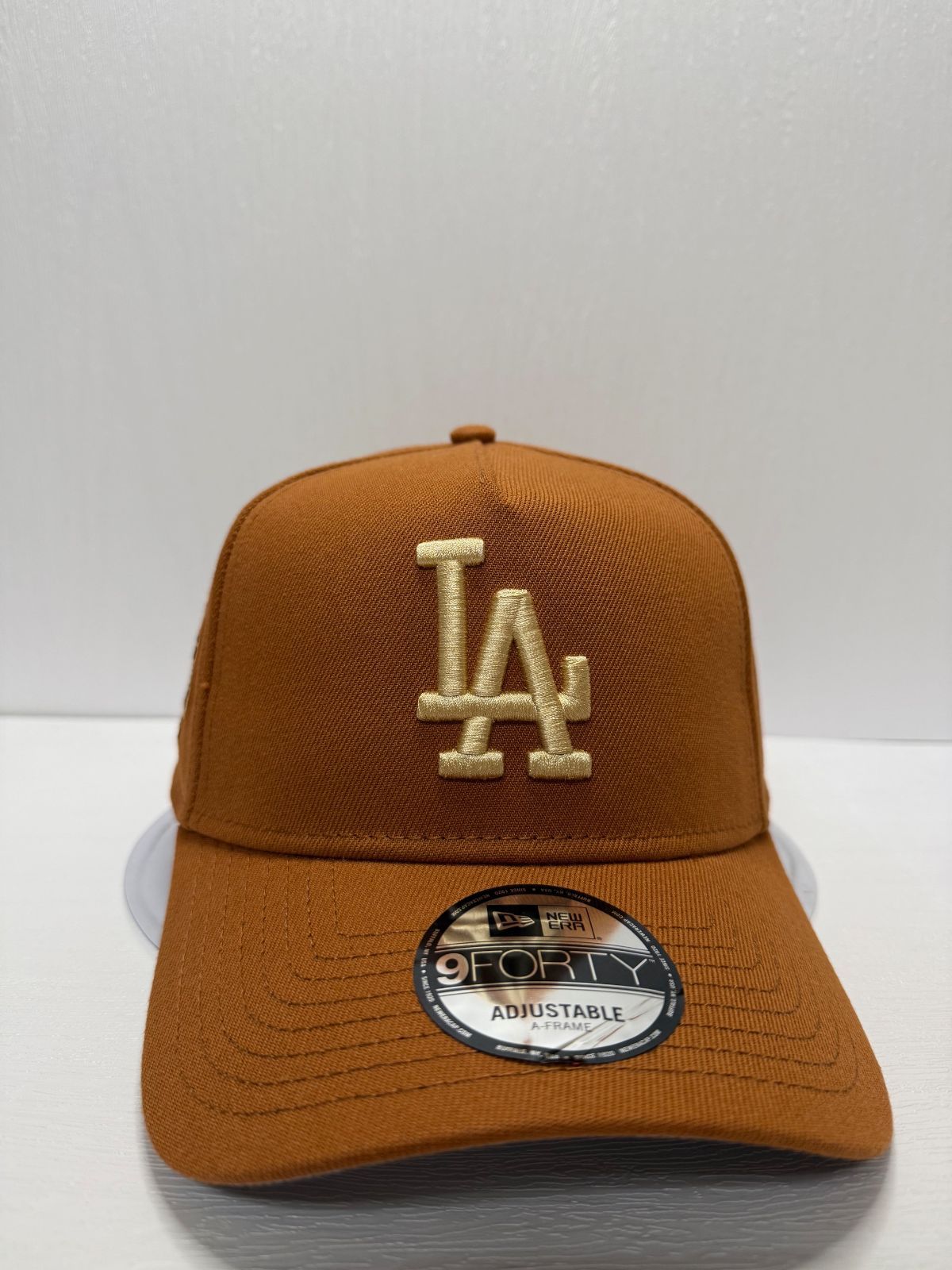 Newera ロサンゼルスドジャース 大谷翔平 LA|JPN 9forty A-FRAME スナップバックキャップ ブラウンカラー