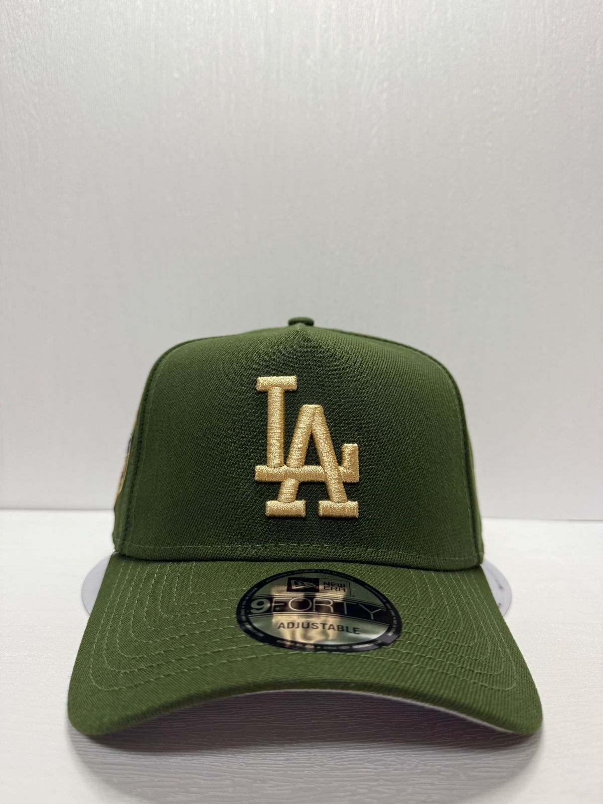 Newera ロサンゼルスドジャース 大谷翔平 LA JPN 9 forty A-FRAME スナップバックキャップ オリーブ