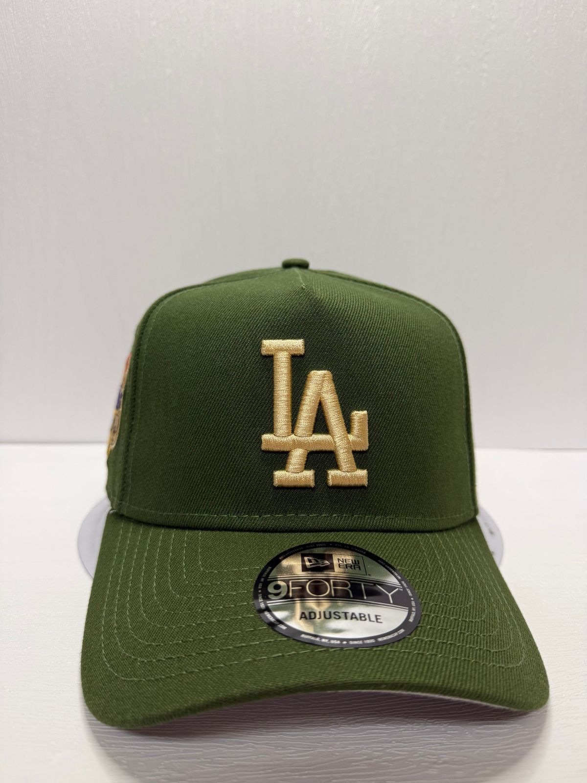 Newera ロサンゼルスドジャース 大谷翔平 LA JPN 9forty A-FRAME スナップバックキャップ オリーブ