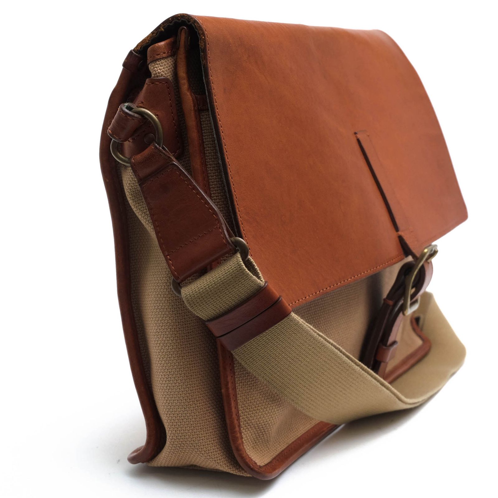 【定番】土屋鞄 メッセンジャーバッグ ショルダーバッグ ブラウン レザー 本革 土屋鞄◇メッセンジャーバッグ/ショルダーバッグ/レザー/BRW