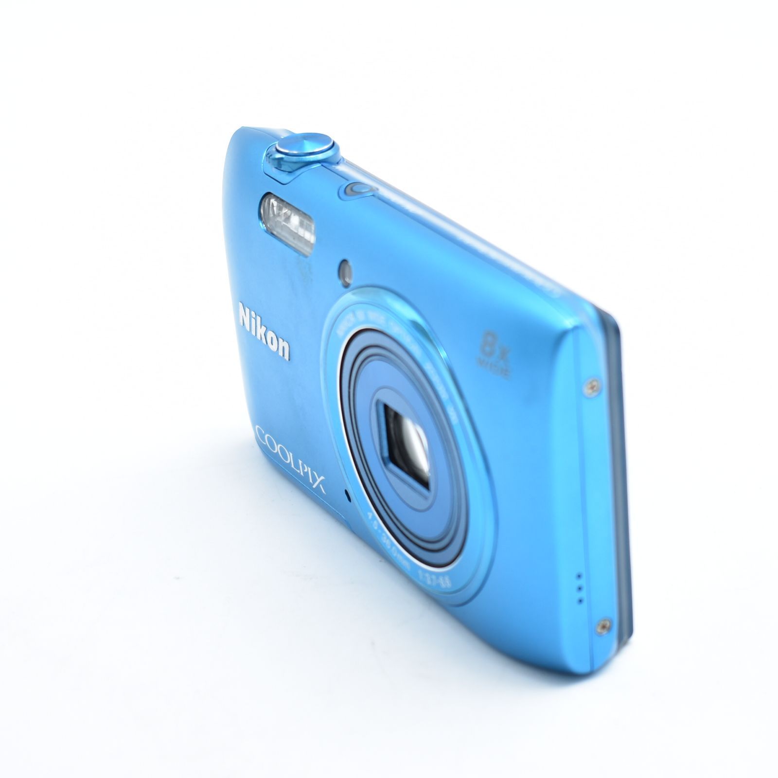 B 9991 Nikon デジタルカメラ COOLPIX S 3600 8倍ズーム 2005万画素 コバルトブルー BL