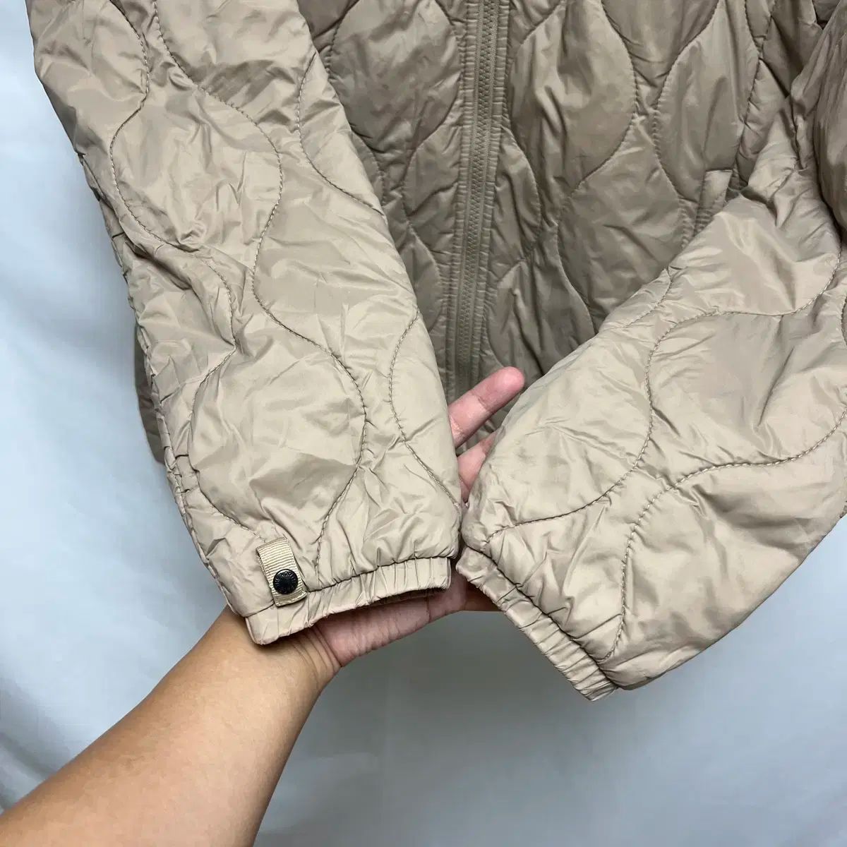 キルティング ベージュ