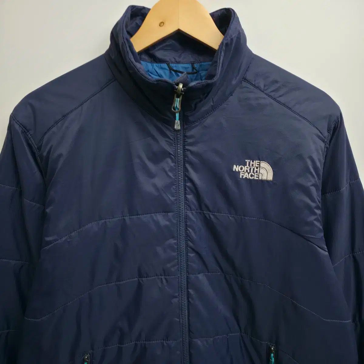 M THE NORTH FACE ザノースフェイス ネイビー ダウン