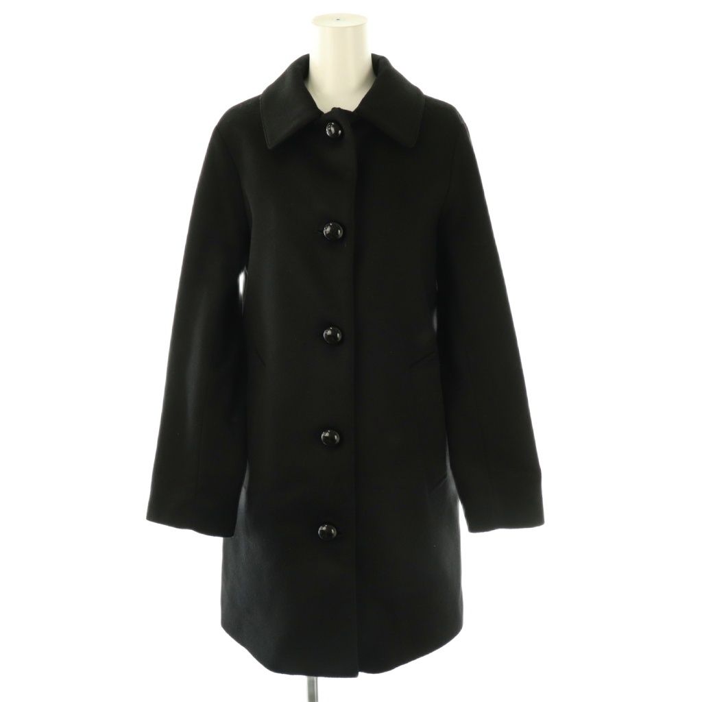 マッキントッシュ MACKINTOSH ウールステン コート アウター 34 ブラック DF OS