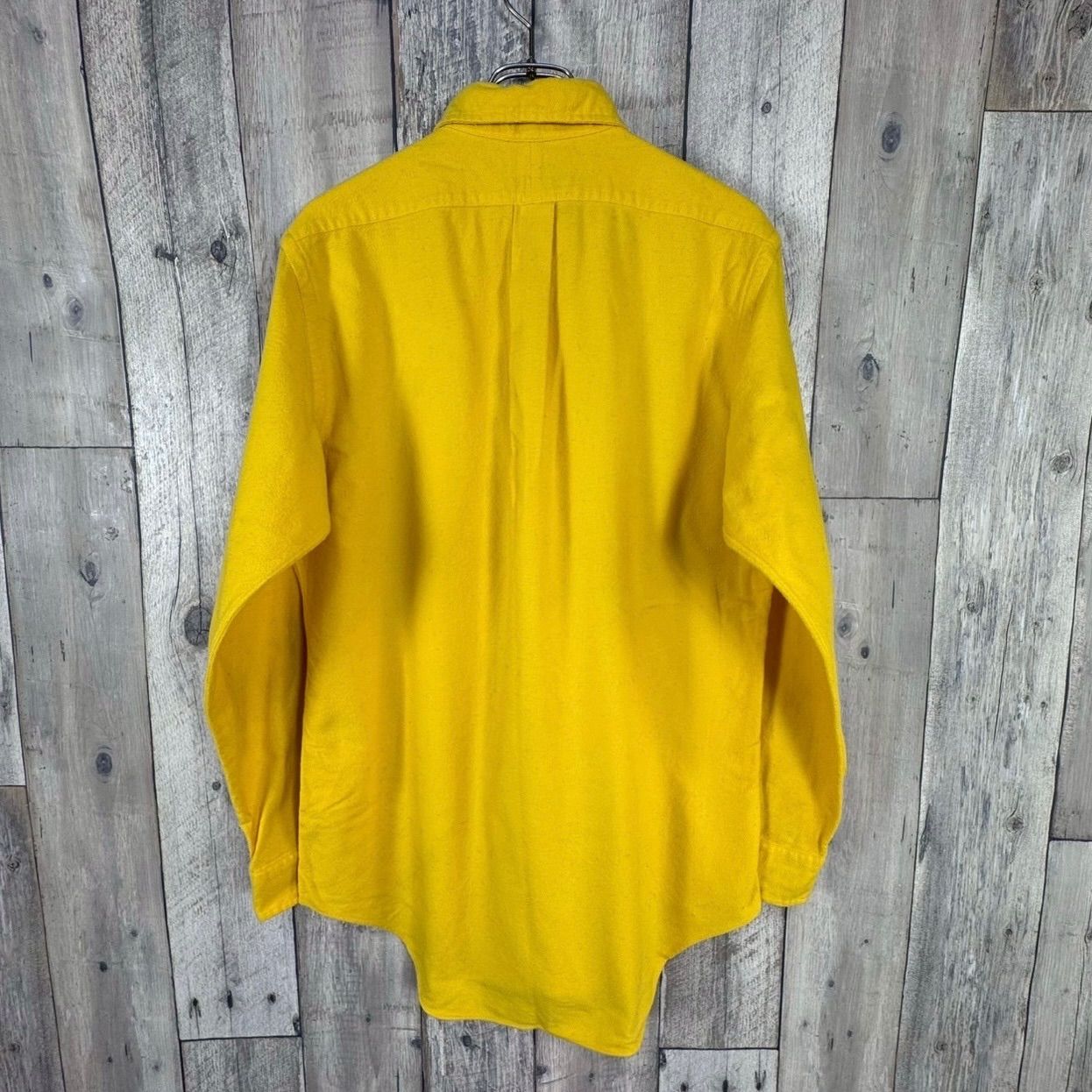 OLD Ralph Lauren 90s ラルフローレン ボタンダウン シャモアクロス 長袖 シャツ メンズ S サイズ