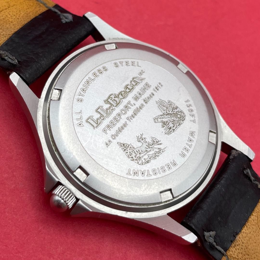 QZクォーツ腕時計 黒文字盤