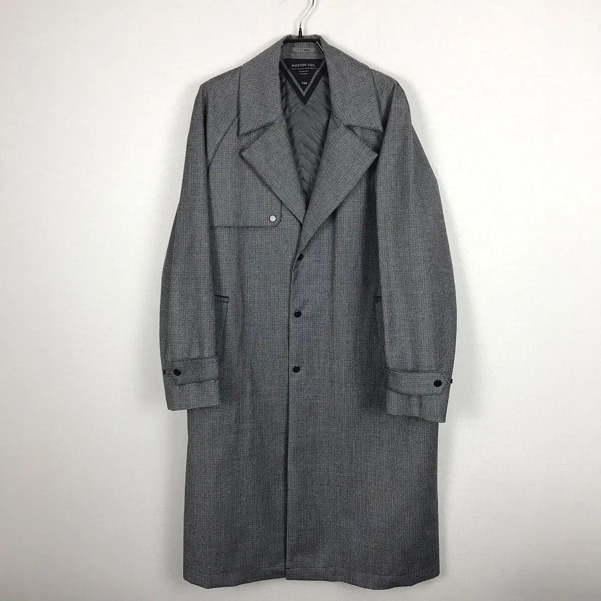 SIEG ジーク 防水 CHECK トレンチコート メンズ100