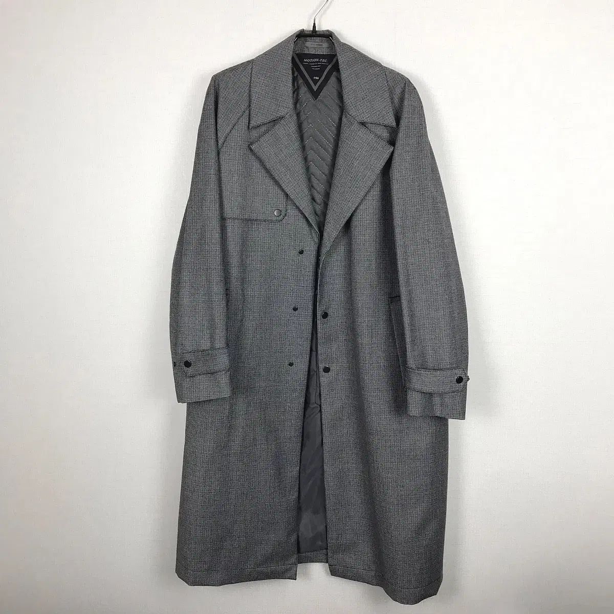 SIEG ジーク 防水 CHECK トレンチコート メンズ100