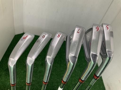 【中古】 ダンロップ SRIXON Z745  6S アイアンセット IR Dynamic Gold D.S.T (フレックスS) メンズ 男性用 右利き 右用 Cランク ゴルフクラブ
