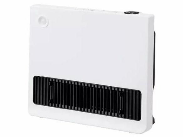 4営業日で発送 YKTPS1238F 人感 温度センサー付大風量セラミックヒーター YKT-PS1238F W 人感センサー付き