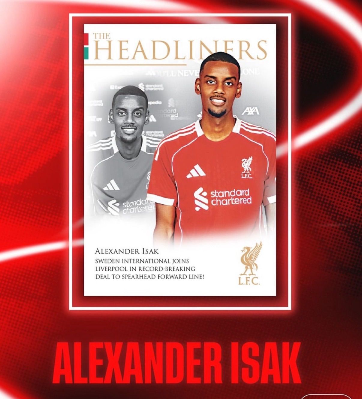 24時間 生産販売商品 パック カード3枚入り 全てシリアルナンバー入り リバプール 25 26 Futera Liverpool Headliners UP786_INFO