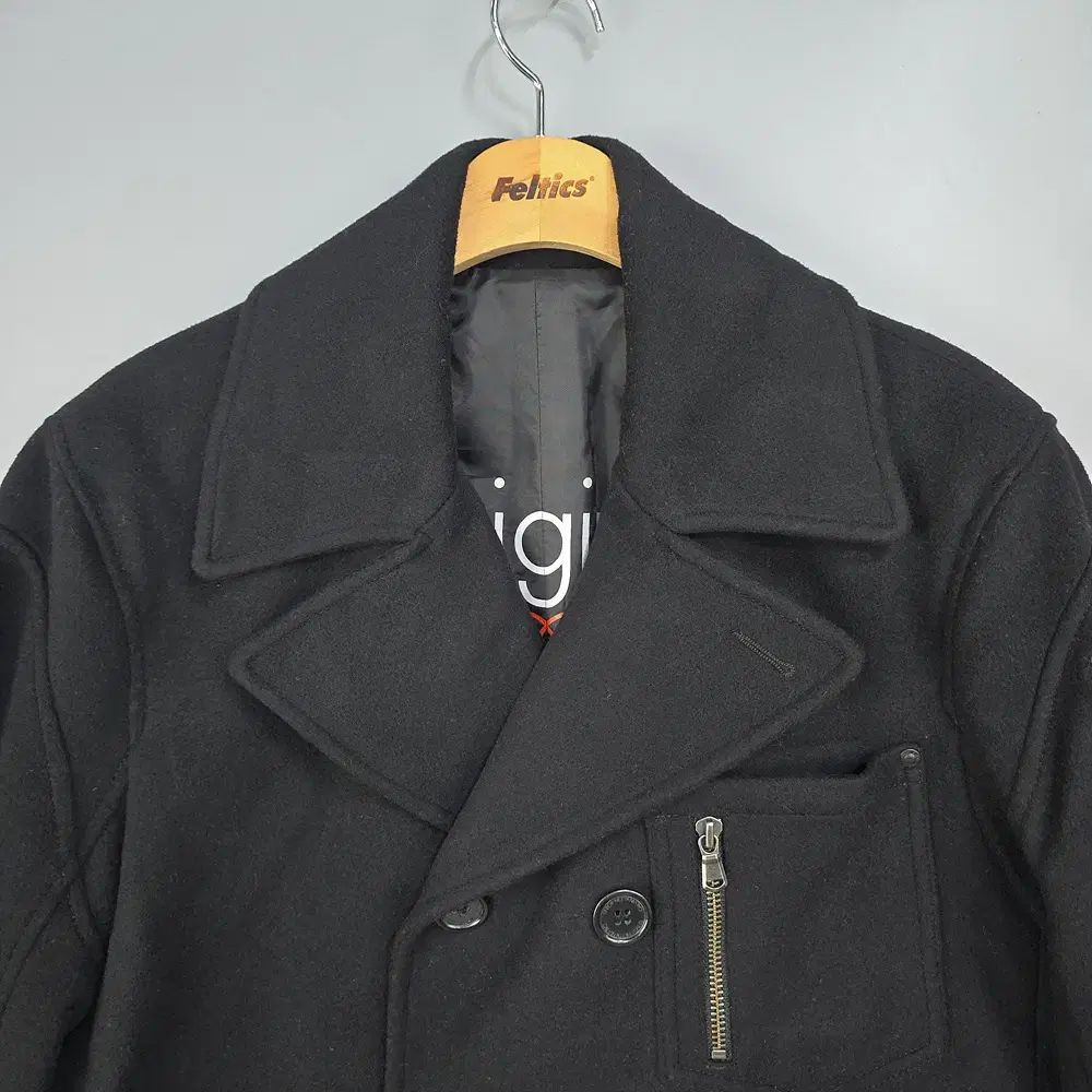 Calvin Klein Jeans カルヴァンクラインジーンズ ウールカシミア ピーコート M