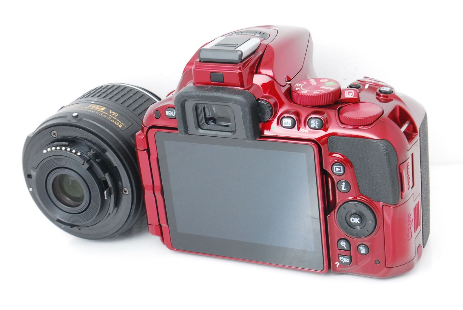 ❤️極美品✨オシャレワインレッド！ショット数178回☆ニコン D5500