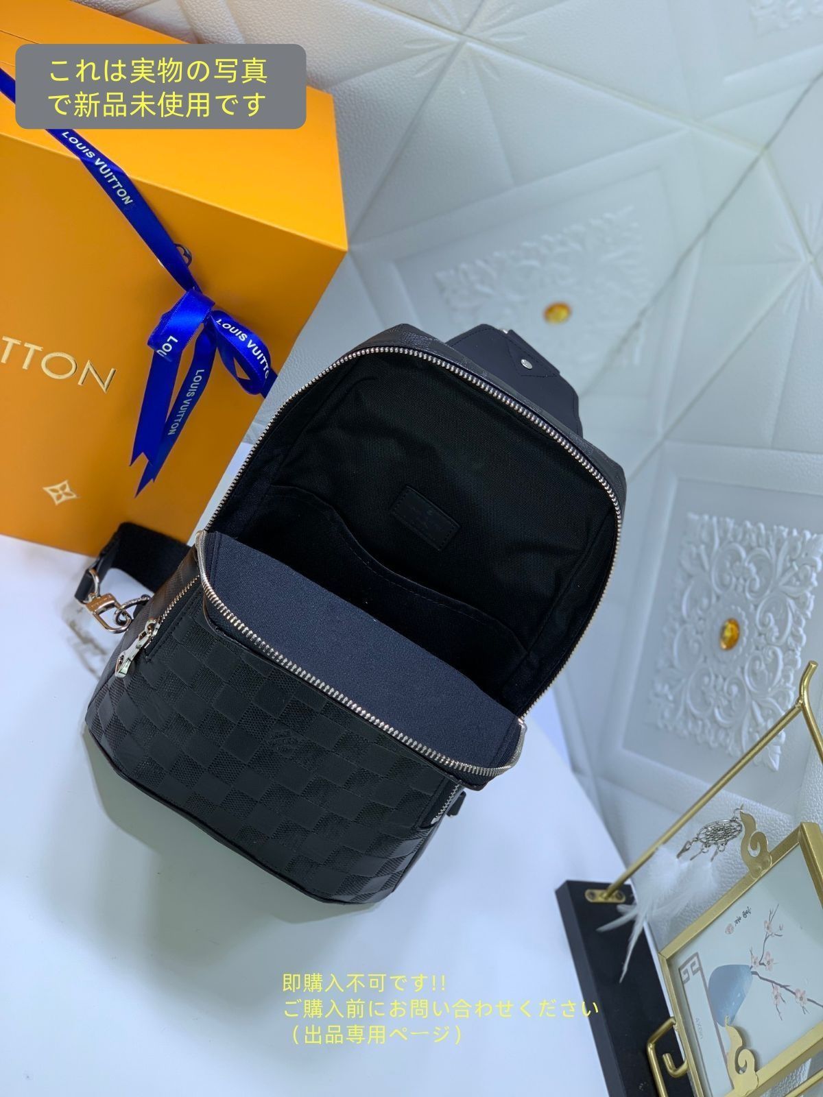 LOUIS VUITTON ルイヴィトン メンズ ボディーバッグ スリングバッグ ボディバッグ ダミエ グラフィット