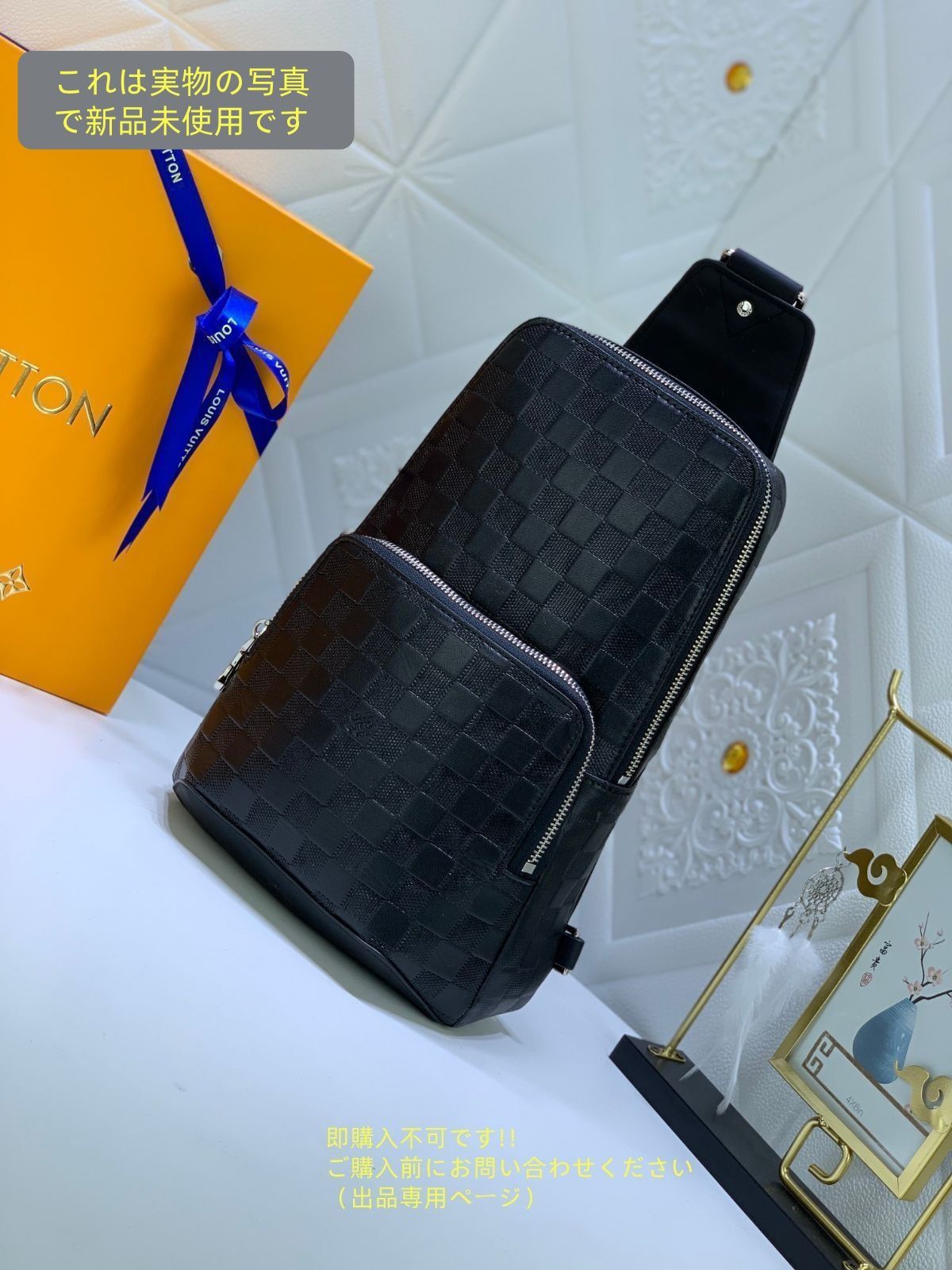 LOUIS VUITTON ルイヴィトン メンズ ボディーバッグ スリングバッグ ボディバッグ ダミエ グラフィット