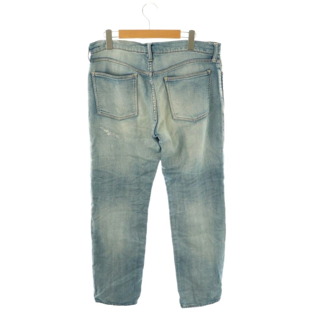 ロンハーマン Ron Herman デニムパンツ ジーンズ M 水色 ライトブルー ダメージ加工 リペア加工 CX GY 53
