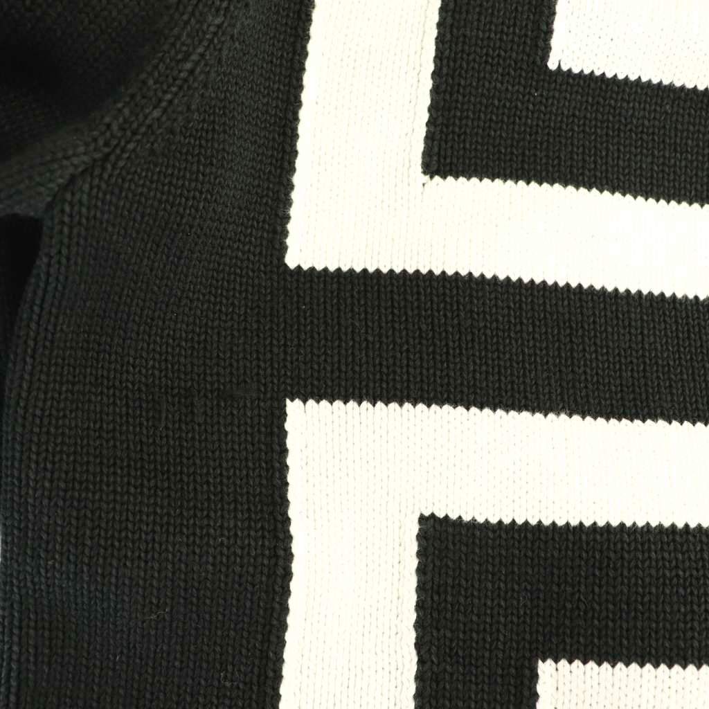 ジバンシィ プルオーバー ニット セーター ロゴ XS 黒 ブラック 白 ホワイト CX GY 53 その他 トップス レディース