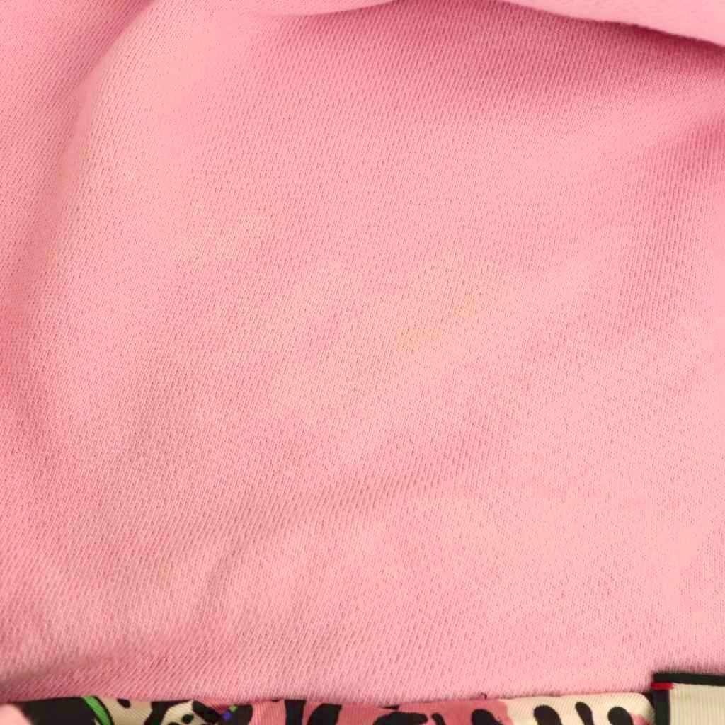  グッチ GUCCI 19 AW テニス エンブロイダリー スウェット パーカー シルク XS ピンク マルチ 572808 CX GY 20 その他 トップス