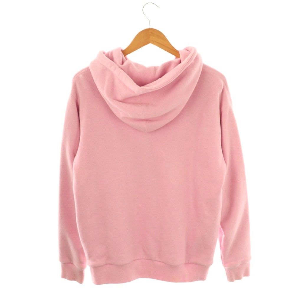 グッチ GUCCI 19 AW テニス エンブロイダリー スウェット パーカー シルク XS ピンク マルチ 572808 CX GY 20