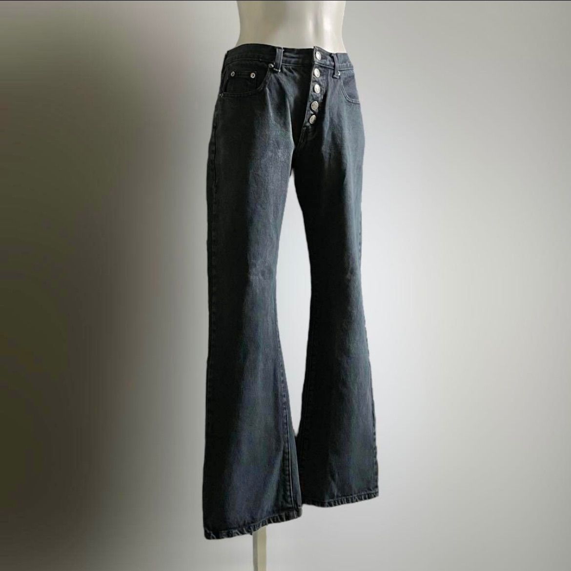 USA ヴィンテージ ブラックデニム ジーンズ アメリカ パンツ 90s 00s