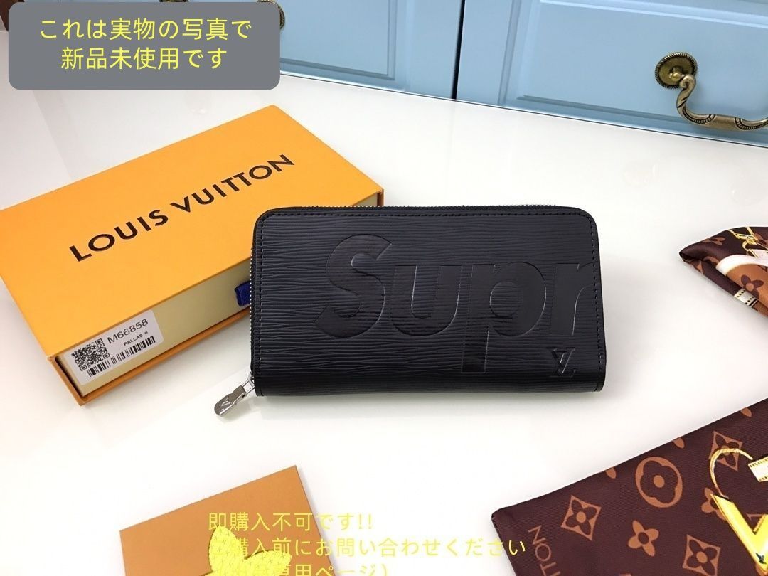 使用少 中 LOUIS VUITTON 財布 メンズ ルイヴィトン 長財布 LV
