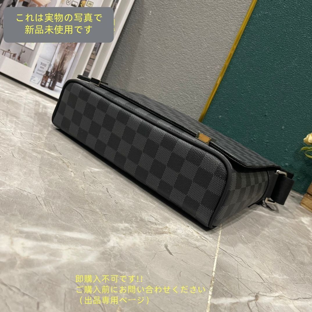 LOUIS VUITTON ルイヴィトン メンズ ダミエ メッセンジャーバッグ LOUIS VUITTON の斜め掛けバッグ