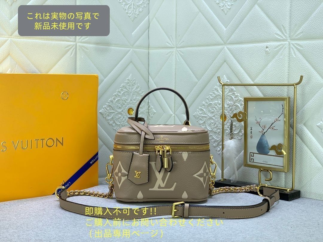 超 LOUIS VUITTON ルイヴィトン ショルダーバッグ ヴァニティPM Vanity