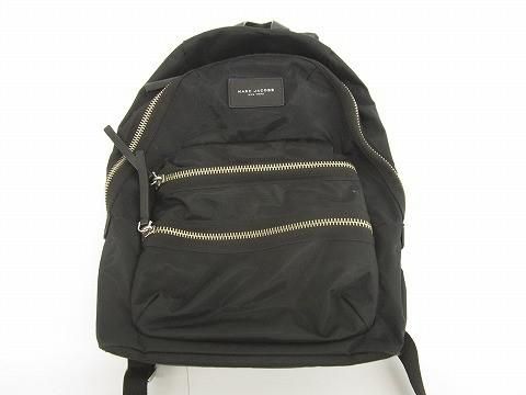 マーク ジェイコブス MARC JACOBS ナイロンキャンバス リュックサック バックパック デイパック M0008296 001 ブラック 黒 レディー