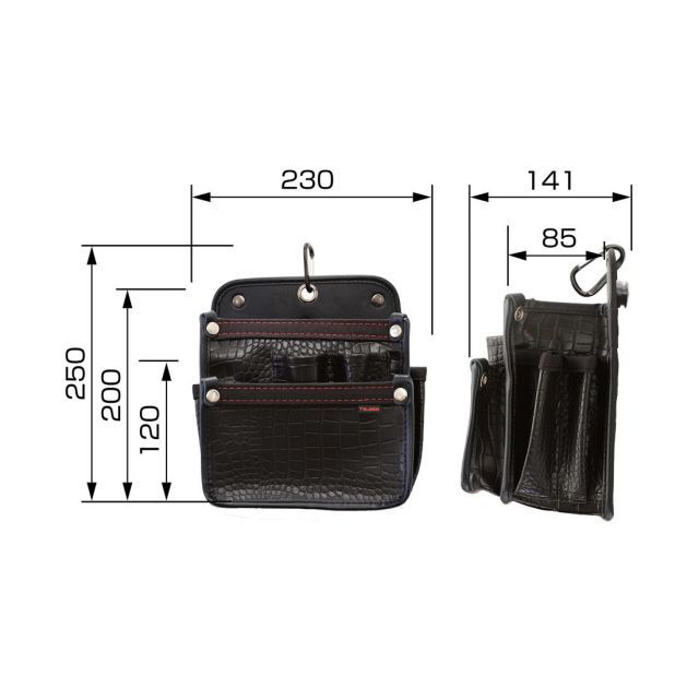 セフシステム 着脱式腰袋