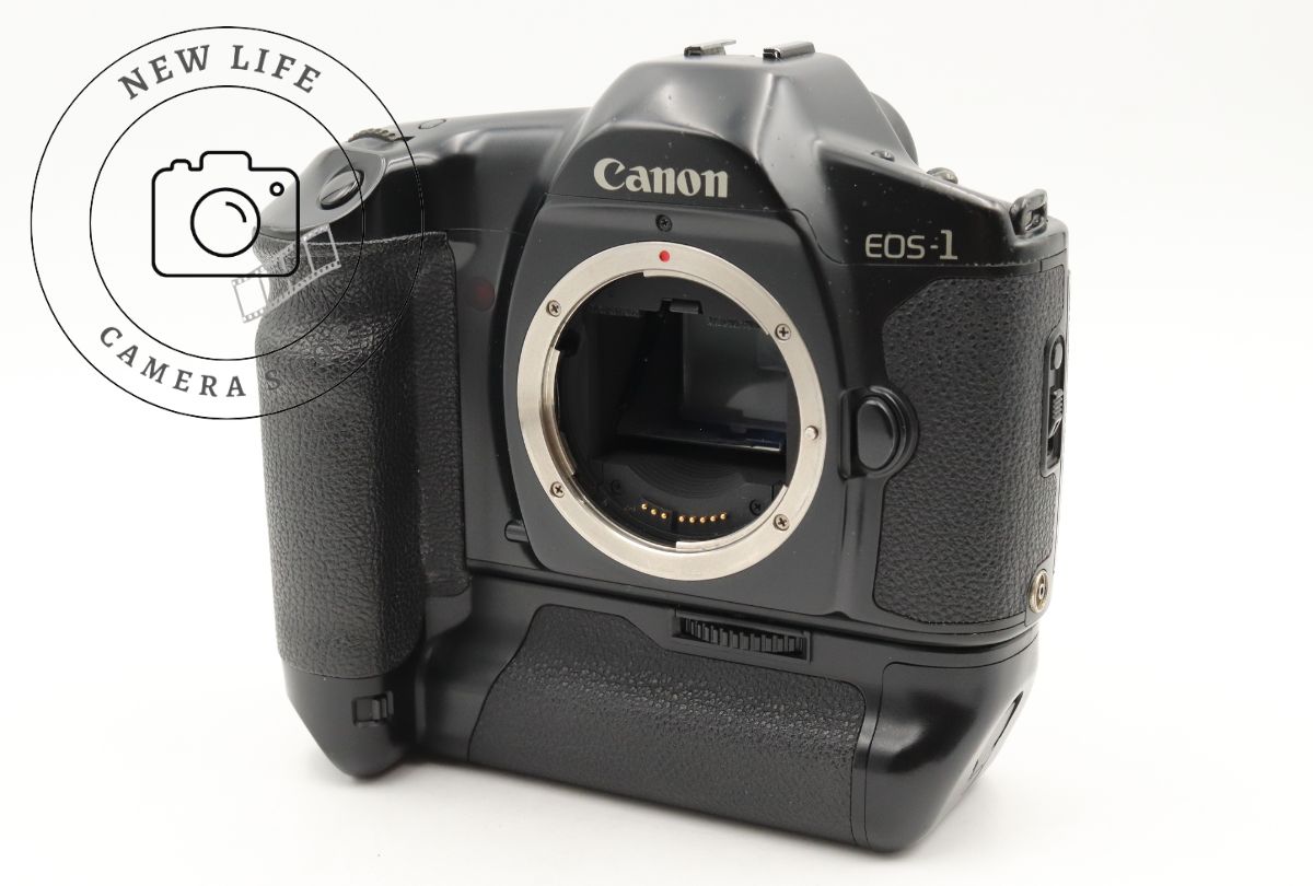 動作好調 キャノン Canon EOS-1N HS ボディ パワーバッテリー PB-E1付 フィルムカメラ 15123