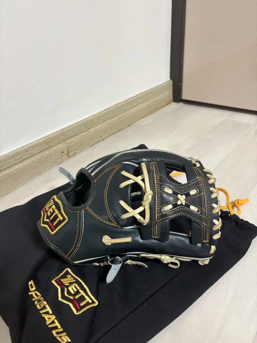 日本 ゼット プロステイタス 内野 グローブ BPROG541 ネイビーキャメル