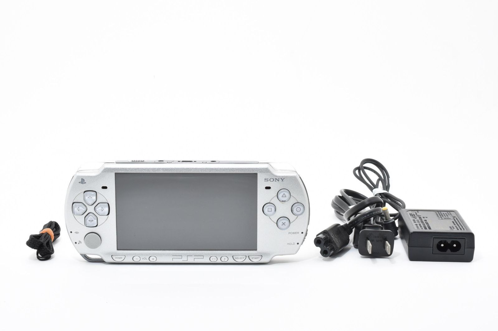 動作 済 SONY PSP-2000 アイス シルバー 本体 薄型 軽量 PlayStation Portable ソニー ポータブルゲーム機