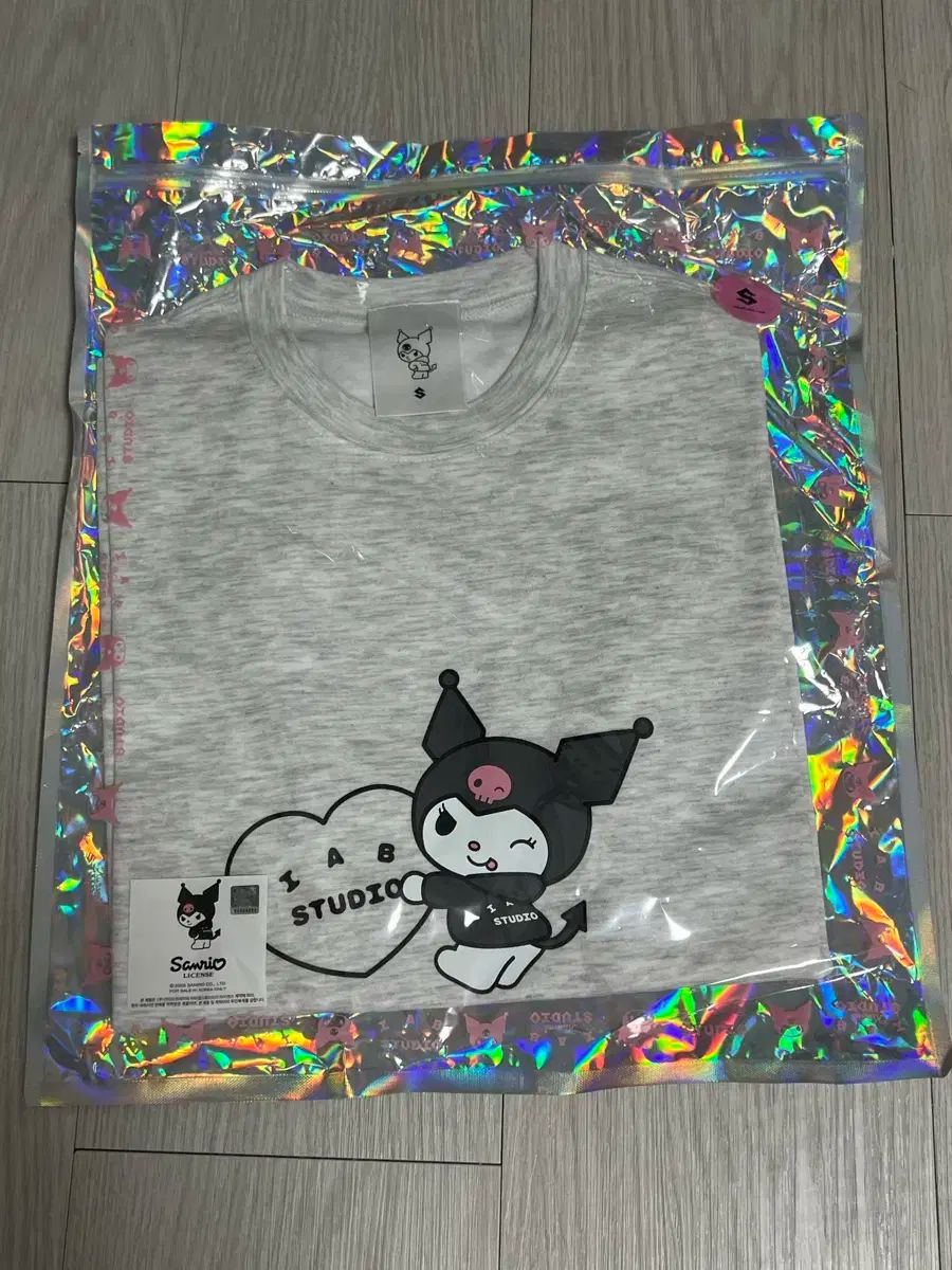 IAB Studio アイエプスタジオ クロミ ハート Tシャツ ライト グレー S