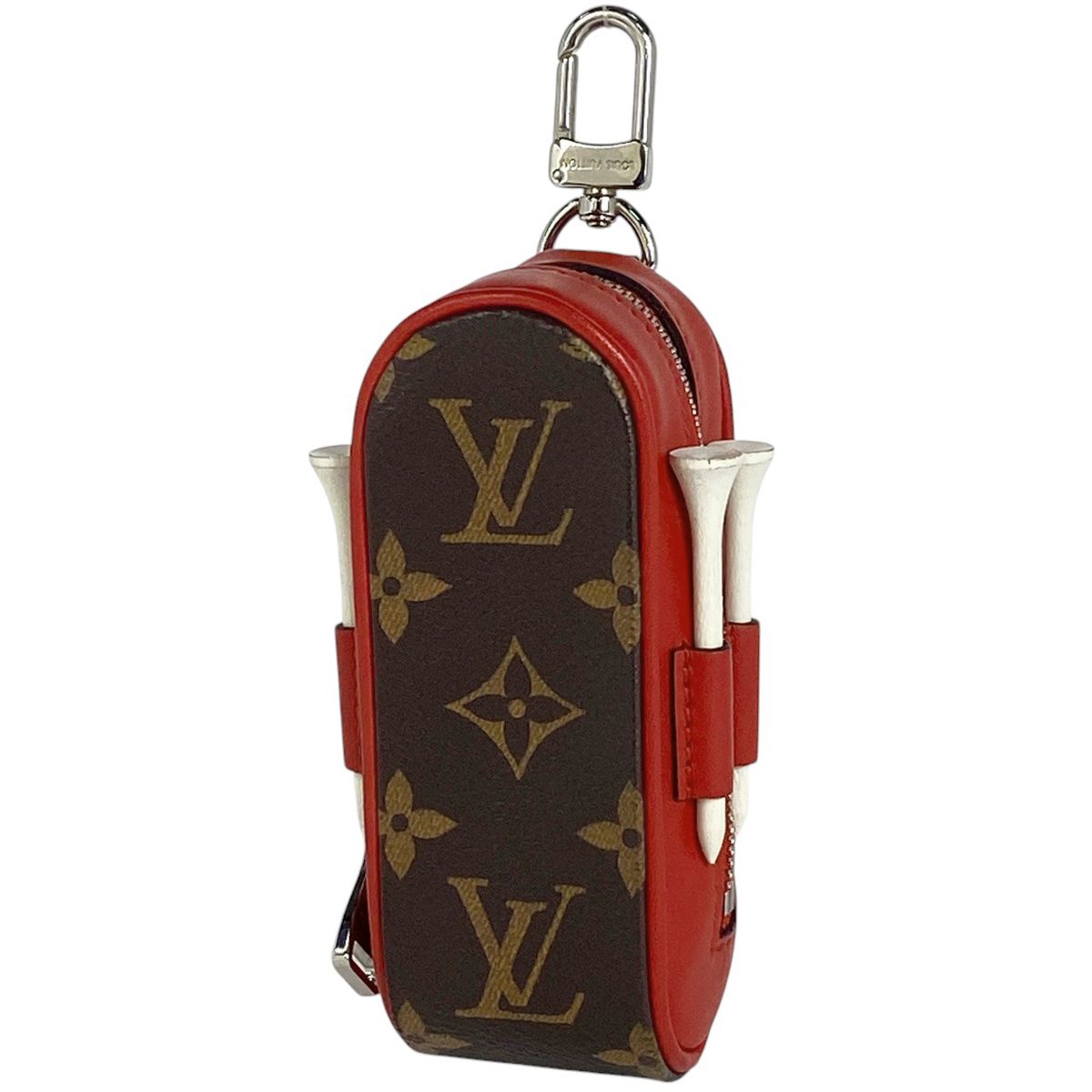 ルイ ヴィトン Louis Vuitton セット ゴルフ アンドリュース ゴルフボールケース モノグラム ルージュ GI0297 レディース
