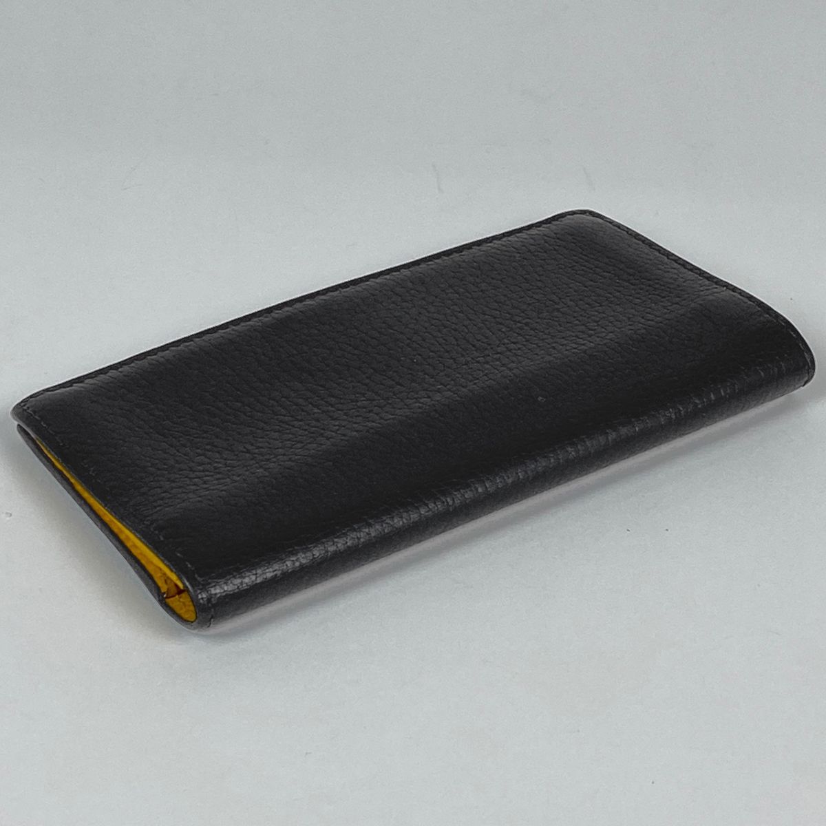 グッチ GUCCI インターロッキングG 長財布 二つ折り レザー ブラック 610467 メンズ