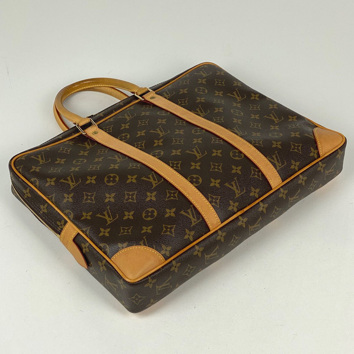 ルイヴィトン　モノグラム ポルトドキュマン　ヴォワヤージュ ビジネスバッグ　茶色 楽天市場】【バッグ】LOUIS VUITTON ルイ ヴィトン エピ ポルトドキュ
