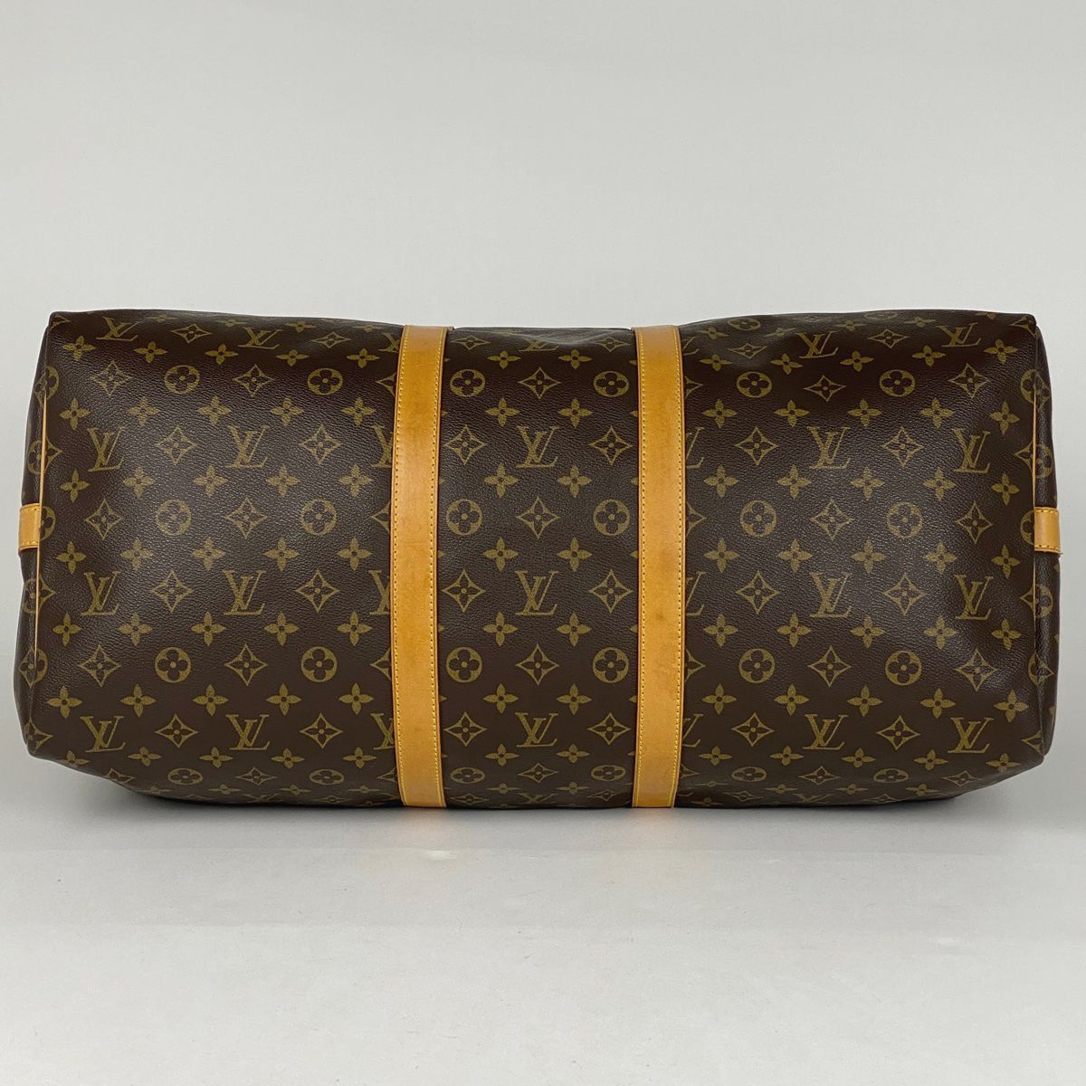 ルイ ヴィトン Louis Vuitton キーポル バンドリエール 55 旅行 出張 2WAY ショルダーバッグ ボストンバッグ モノグラム ブラウン M41414 レディース