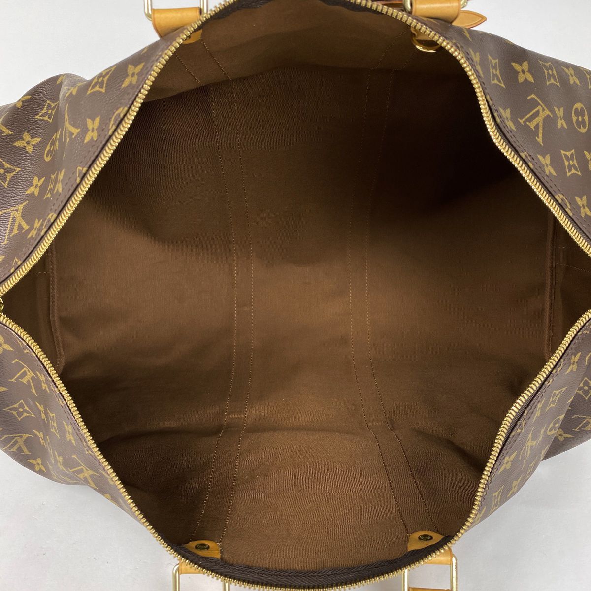 ルイ ヴィトン Louis Vuitton キーポル バンドリエール 55 旅行 出張 2WAY ショルダーバッグ ボストンバッグ モノグラム ブラウン M41414 レディース DECORATOM_COM_BR