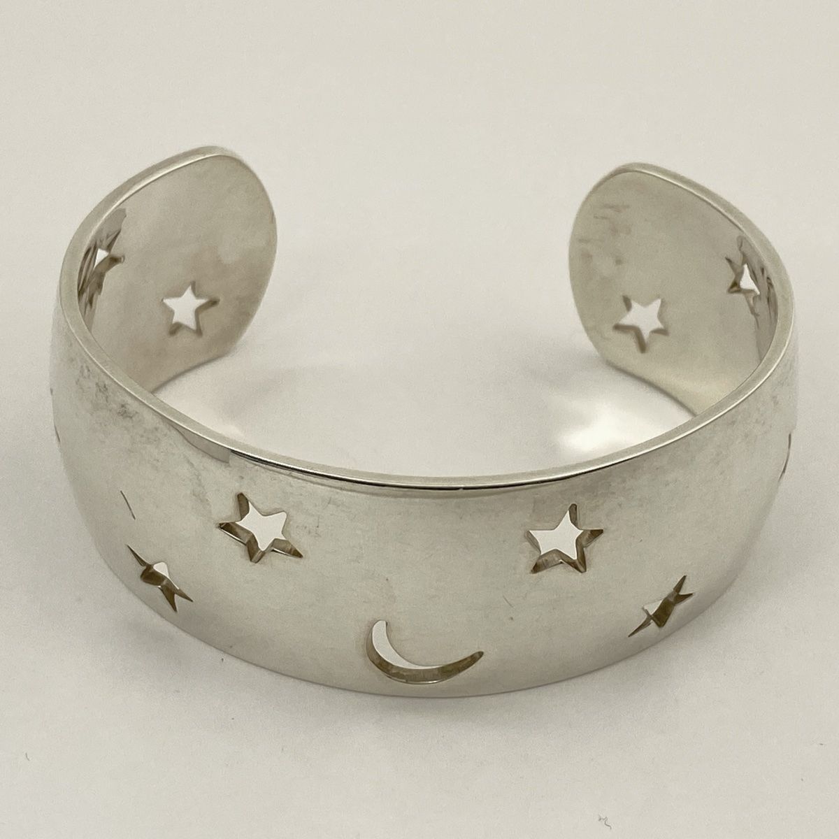 エルメス HERMES ムーンスター バングル 腕輪 バングル シルバー925 シルバー レディース