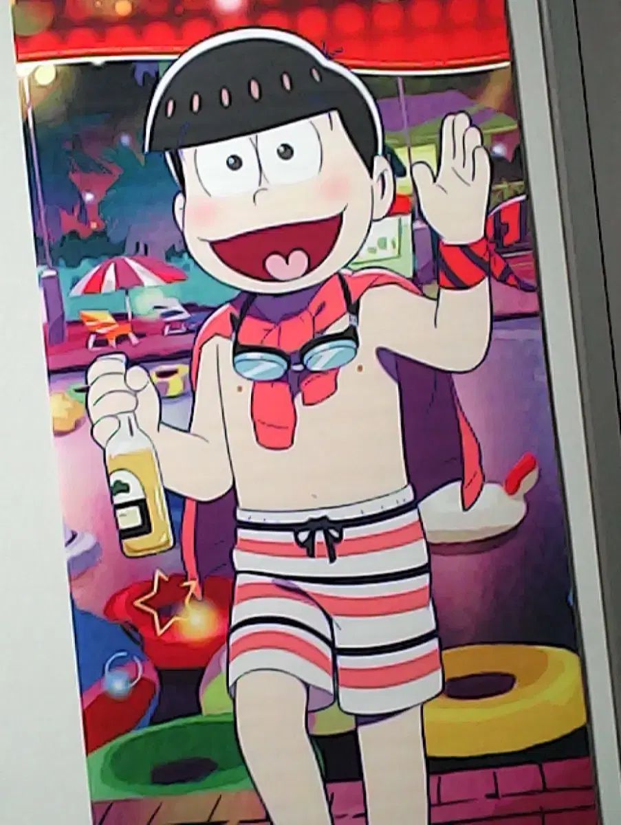 おそ松さん BIG タペストリー ウェブクジ 海辺 おそ松