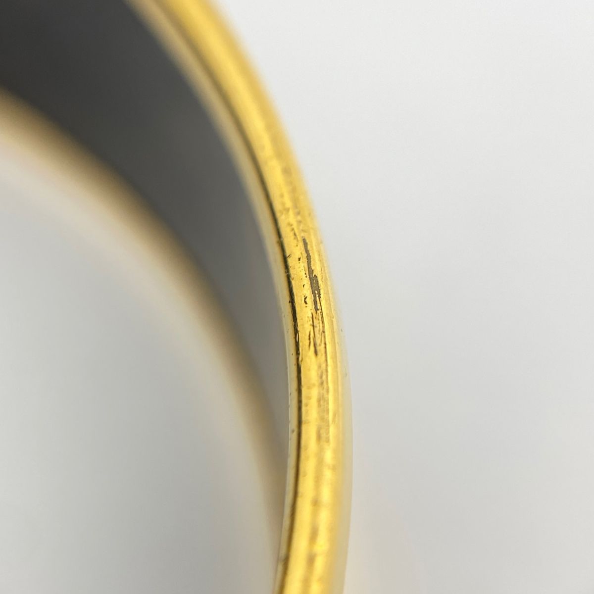 エルメス HERMES エマイユ GM 七宝焼き 腕輪 バングル GP ゴールド ブルー レディース FORTGASGNV_COM_BR