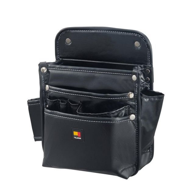 送料無料 タジマ セフシステム 着脱式腰袋 ツインフック 釘袋3段大 水気に強い高密度ナイロン SFKBN-KG3L2H 着脱楽々 ベルトに後から装着 腰道具の組み換えが簡単 使う道具だけを選んで装着 腰の負担軽減 工具の落下防止