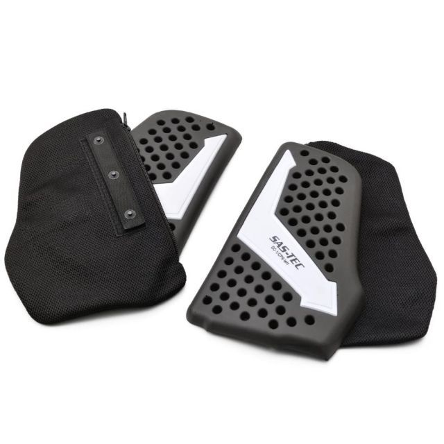 送料無料 デイトナ Daytona SAS-TEC サステック バイク用 胸部プロテクター セパレート型 CEレベル2 瞬間硬化 JMCA推奨 左右セット CPS規格 スナップボタンバッグ付き CP-9 26376