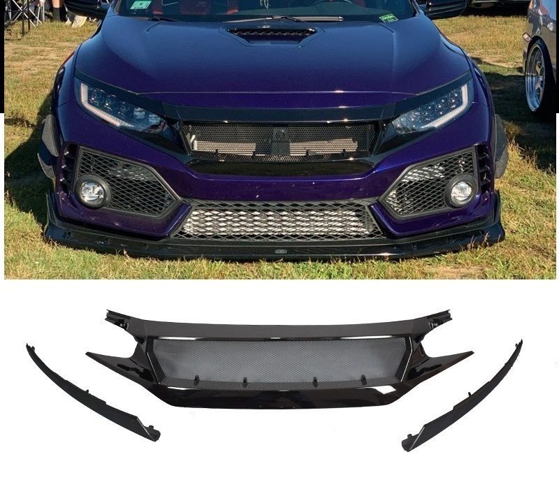 ホンダ シビック Civic 10代目 FC1 FK7型 4ドアセダン フロントバンパーグリル