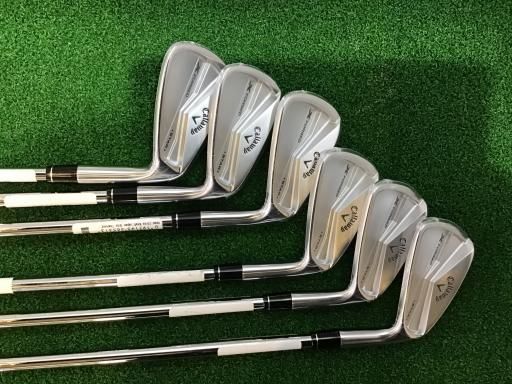 キャロウェイ X FORGED STAR 2025 6S アイアンセット IR NS PRO MODUS3 TOUR105 フレックスS メンズ 男性用 右利き 右用 Aランク ゴルフクラブ