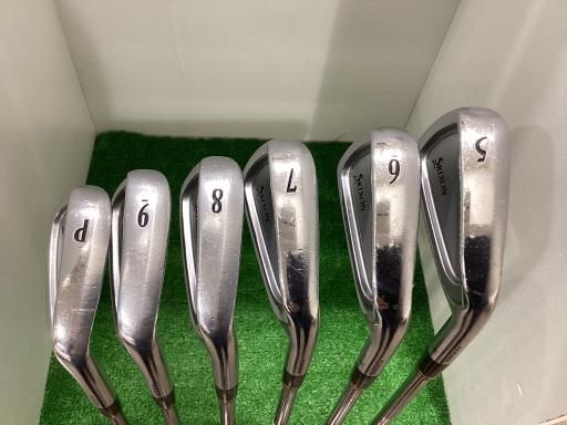 限定SALE，人気SALE 【中古】 ダンロップ SRIXON Z765  6S アイアンセット IR 純正特注シャフト (フレックスS) メンズ 男性用 右利き 右用 Cランク ゴルフクラブ 単体アイアン