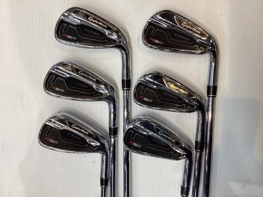 テーラーメイド RSi 1 6S アイアンセット IR KBS C-TAPER 90 フレックスS メンズ 男性用 右利き 右用 Dランク ゴルフクラブ