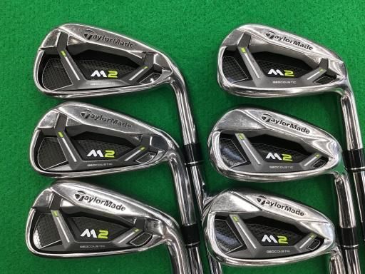 中古】 テーラーメイド M2(2017) 6S USA アイアンセット IR RE-AX 88