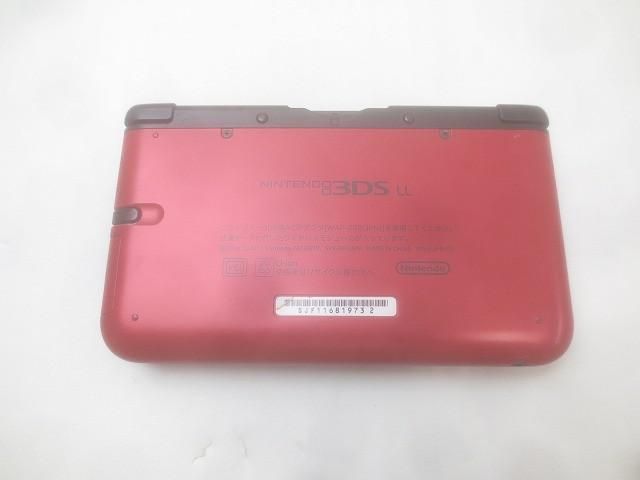 品 ゲーム ニンテンドー3DS LL 本体 SPR-001 レッド×ブラック 動作品 本体のみ