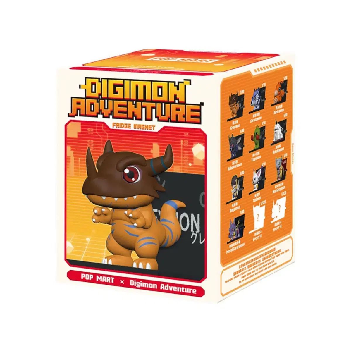 デジモン 海外 POP MART ポップマート ウォーグレイモン フィギュア